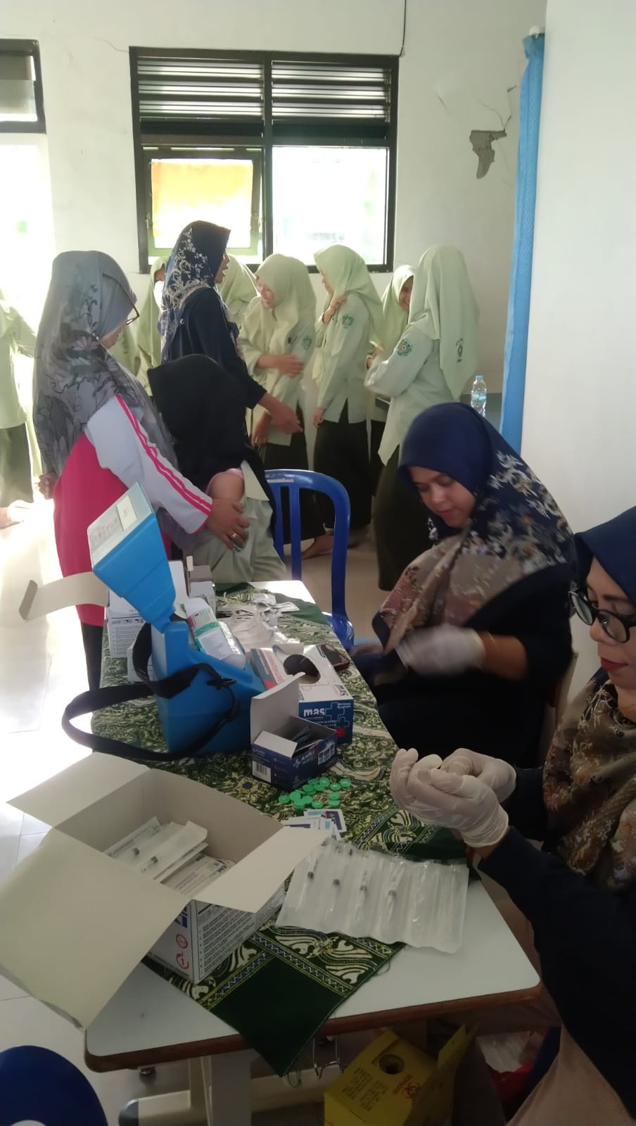 Imunisasi HPV, Cegah Kanker Serviks Sejak Dini  bagi Peserta Didik MTsN 7 Kebumen 