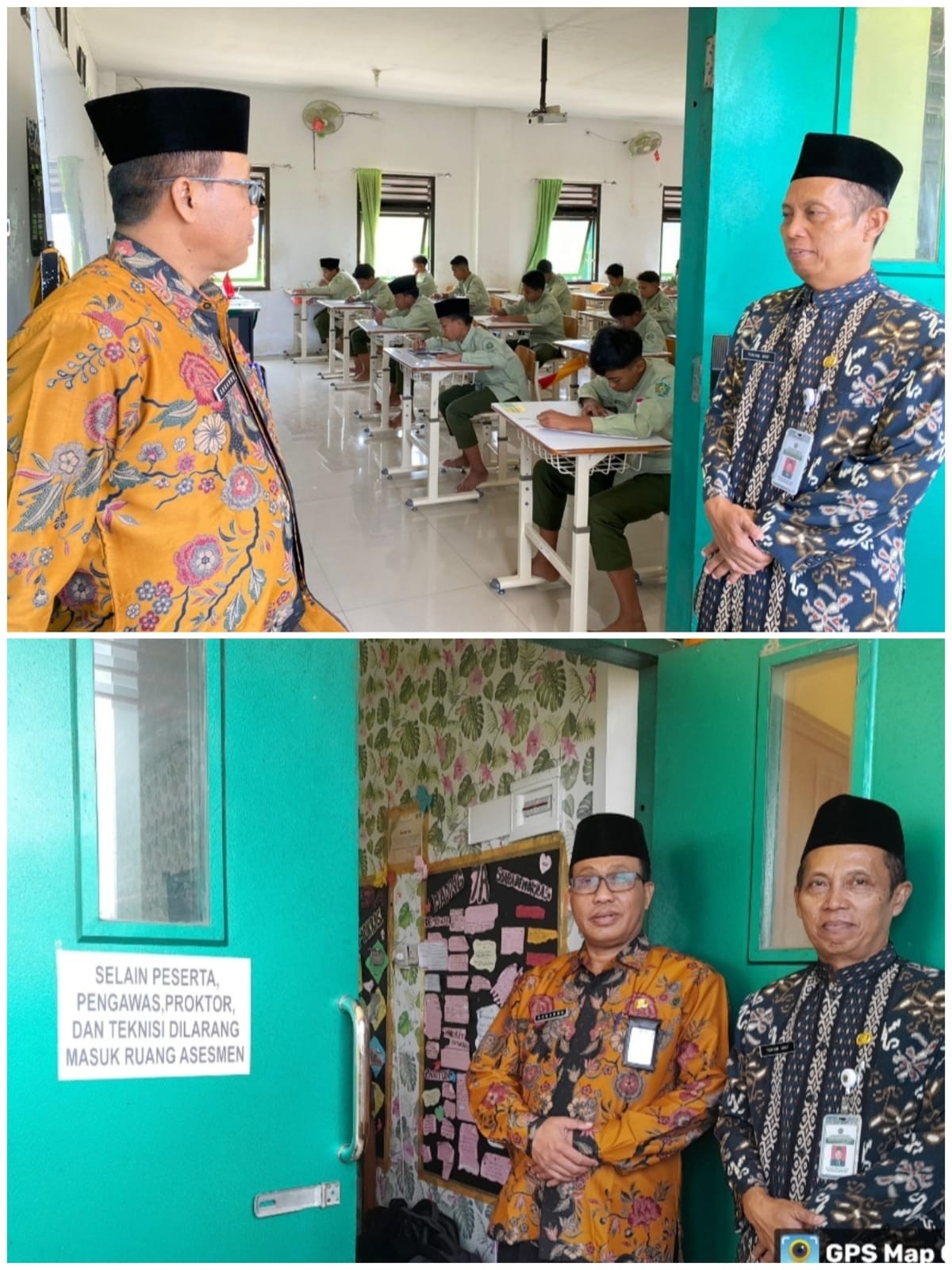 Kakankemenag Kabupaten Kebumen Adakan Monitoring AKMI di MTsN 7 Kebumen